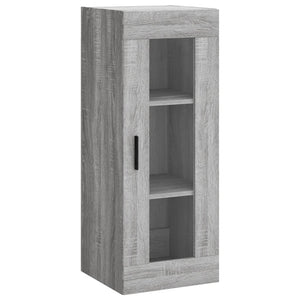 Μπουφές Sonoma Γκρι 34,5 x 34 x 180 εκ. από Επεξεργασμένο Ξύλο