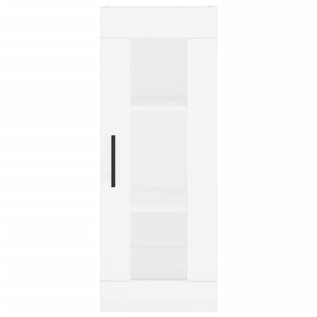 Ντουλάπι Λευκό 34,5 x 34 x 180 εκ. από Επεξεργασμένο Ξύλο