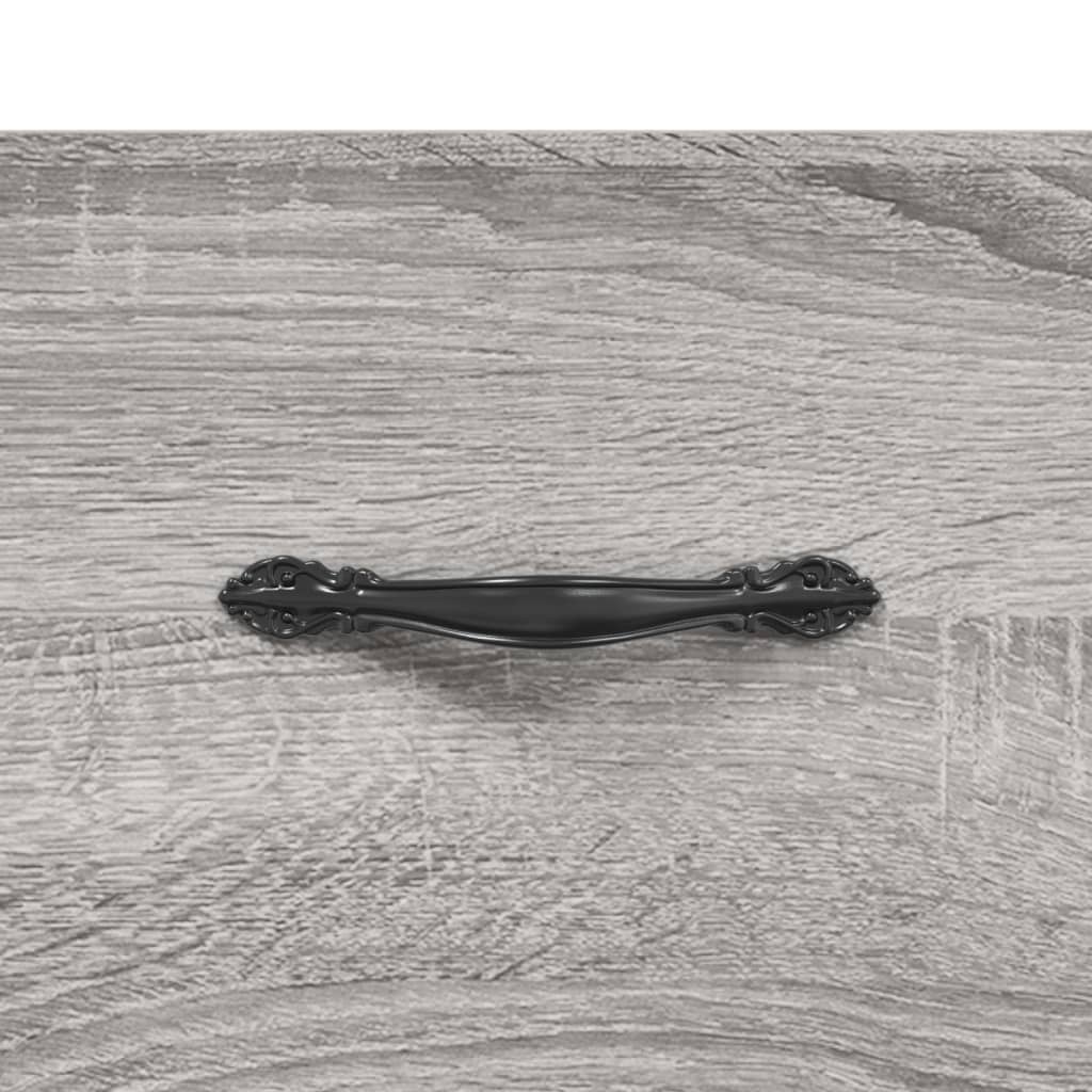 Μπουφές Sonoma Γκρι 34,5 x 34 x 180 εκ. από Επεξεργασμένο Ξύλο