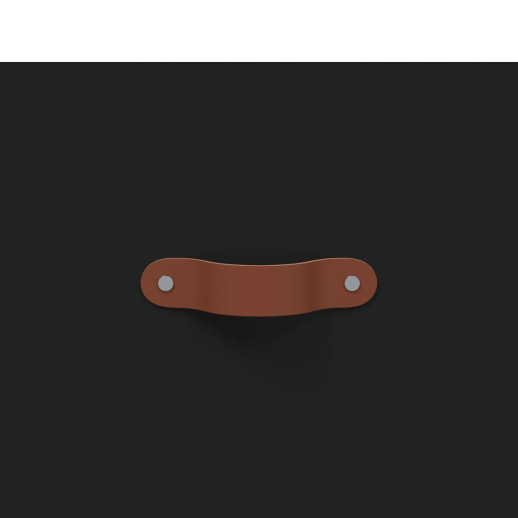 Ντουλάπι Μαύρο 34,5 x 34 x 180 εκ. από Επεξεργασμένο Ξύλο - Pakobazaar