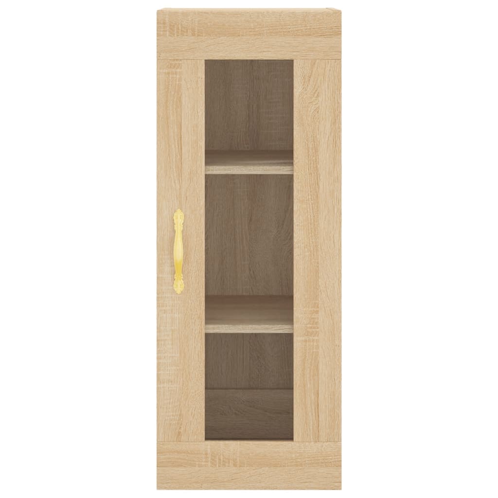 Μπουφές Sonoma δρυς 34,5 x 34 x 180 εκ. από Επεξεργασμένο Ξύλο