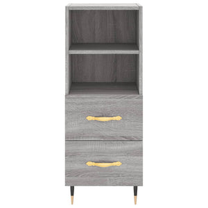 Μπουφές Sonoma Γκρι 34,5 x 34 x 180 εκ. από Επεξεργασμένο Ξύλο