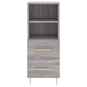 Μπουφές Sonoma Γκρι 34,5 x 34 x 180 εκ. από Επεξεργασμένο Ξύλο