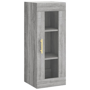 Μπουφές Sonoma Γκρι 34,5 x 34 x 180 εκ. από Επεξεργασμένο Ξύλο