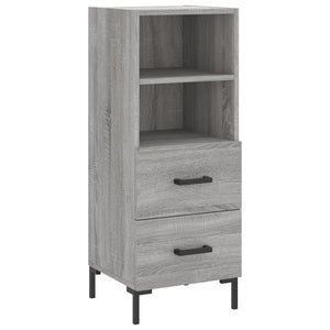 Μπουφές Sonoma Γκρι 34,5 x 34 x 180 εκ. από Επεξεργασμένο Ξύλο - Pakobazaar