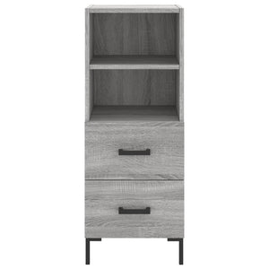 Μπουφές Sonoma Γκρι 34,5 x 34 x 180 εκ. από Επεξεργασμένο Ξύλο - Pakobazaar