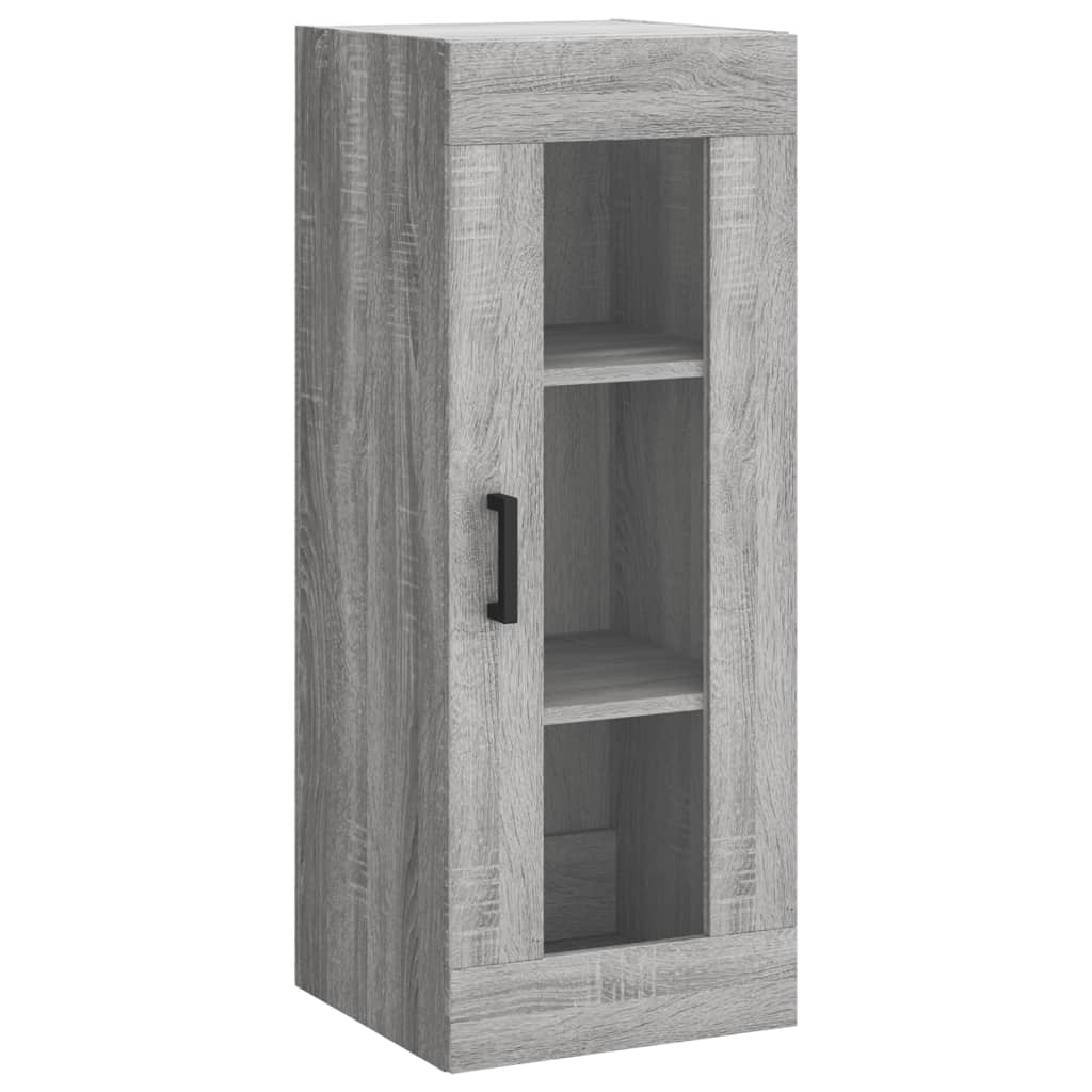 Μπουφές Sonoma Γκρι 34,5 x 34 x 180 εκ. από Επεξεργασμένο Ξύλο - Pakobazaar
