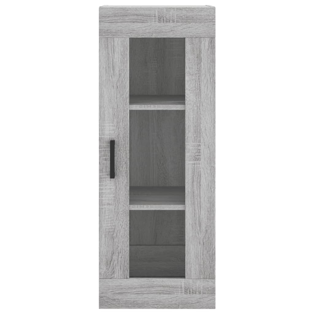 Μπουφές Sonoma Γκρι 34,5 x 34 x 180 εκ. από Επεξεργασμένο Ξύλο - Pakobazaar