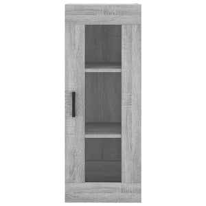 Μπουφές Sonoma Γκρι 34,5 x 34 x 180 εκ. από Επεξεργασμένο Ξύλο - Pakobazaar