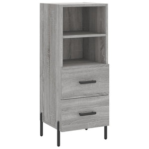 Μπουφές Sonoma Γκρι 34,5 x 34 x 180 εκ. από Επεξεργασμένο Ξύλο - Pakobazaar
