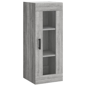 Μπουφές Sonoma Γκρι 34,5 x 34 x 180 εκ. από Επεξεργασμένο Ξύλο - Pakobazaar