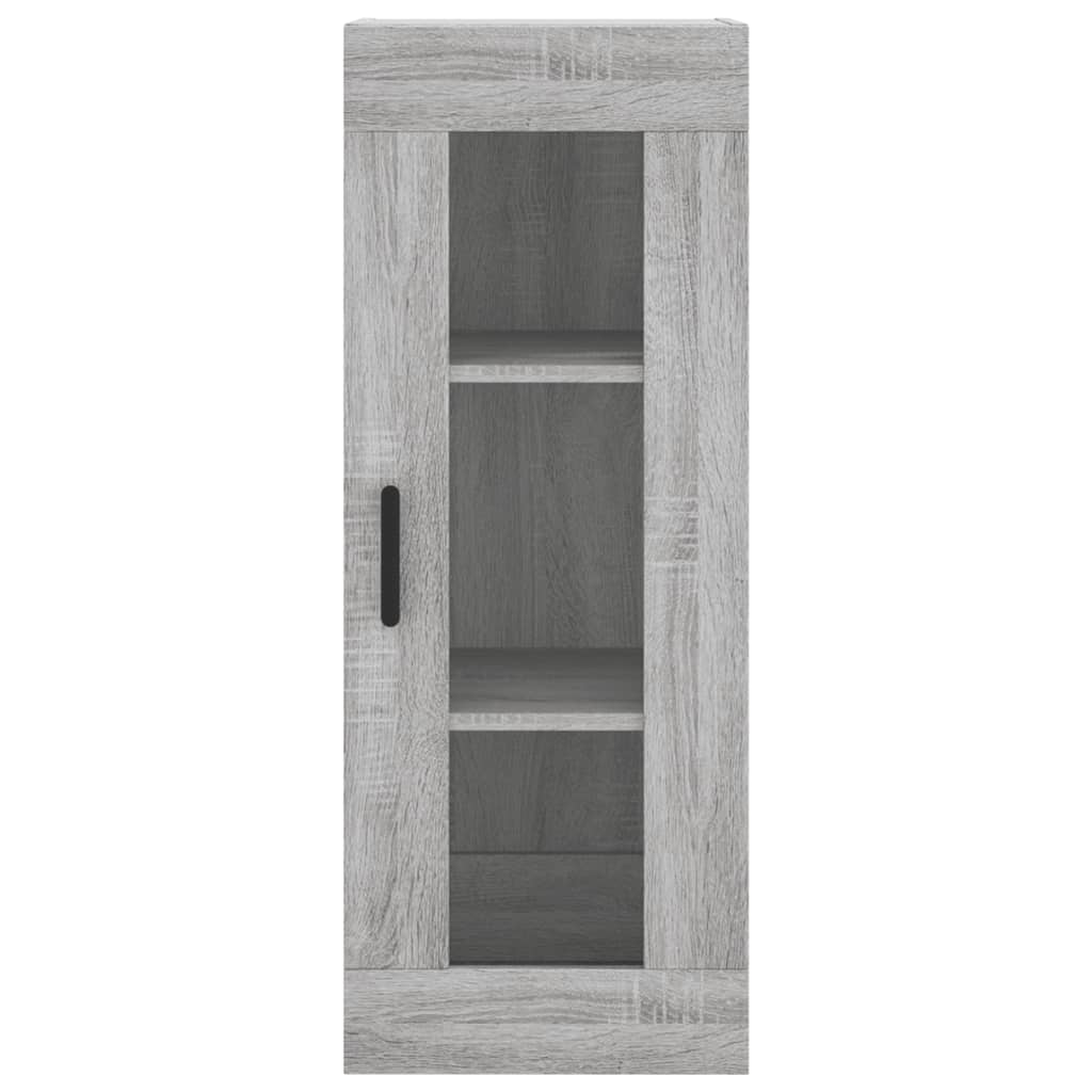 Μπουφές Sonoma Γκρι 34,5 x 34 x 180 εκ. από Επεξεργασμένο Ξύλο - Pakobazaar