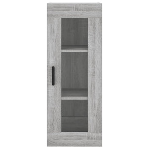 Μπουφές Sonoma Γκρι 34,5 x 34 x 180 εκ. από Επεξεργασμένο Ξύλο - Pakobazaar