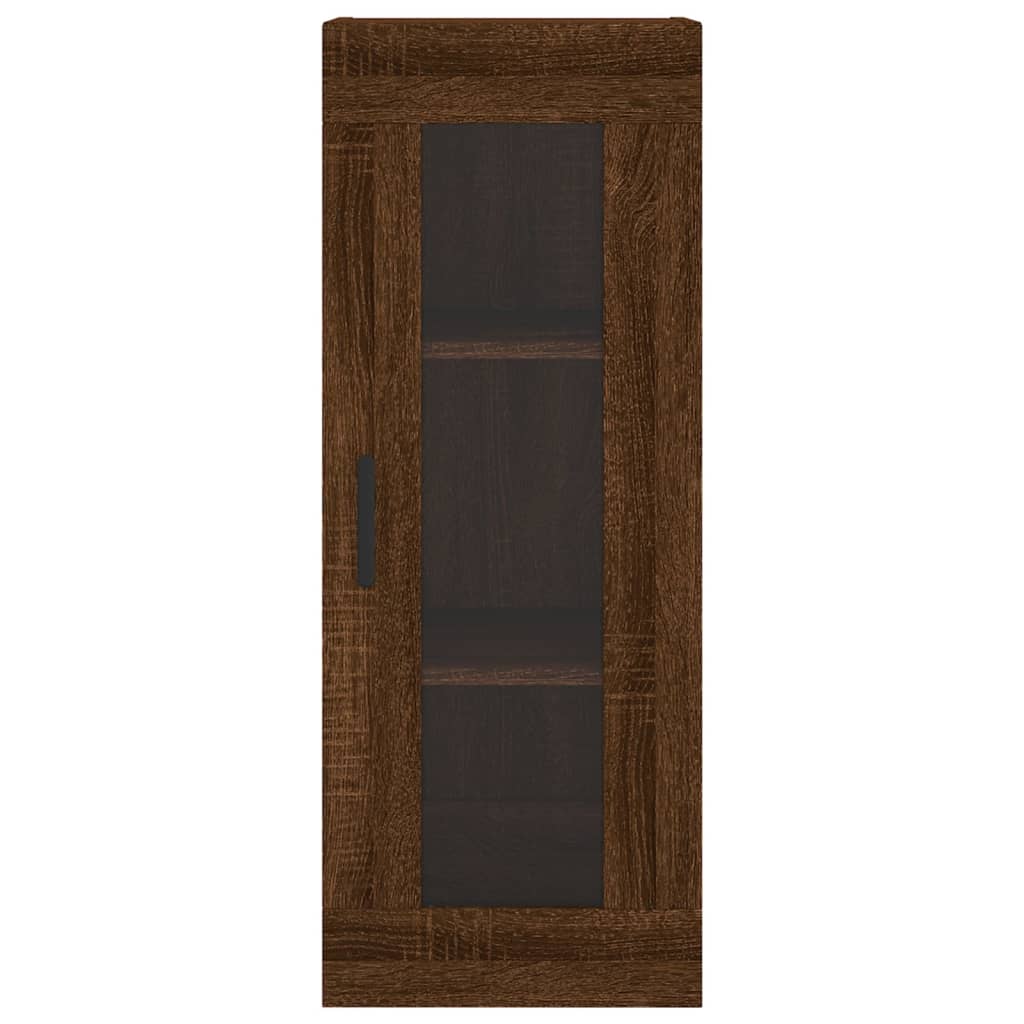 Ντουλάπι Καφέ Δρυς 34,5 x 34 x 180 εκ. από Επεξεργασμένο Ξύλο