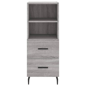 Μπουφές Sonoma Γκρι 34,5 x 34 x 180 εκ. από Επεξεργασμένο Ξύλο