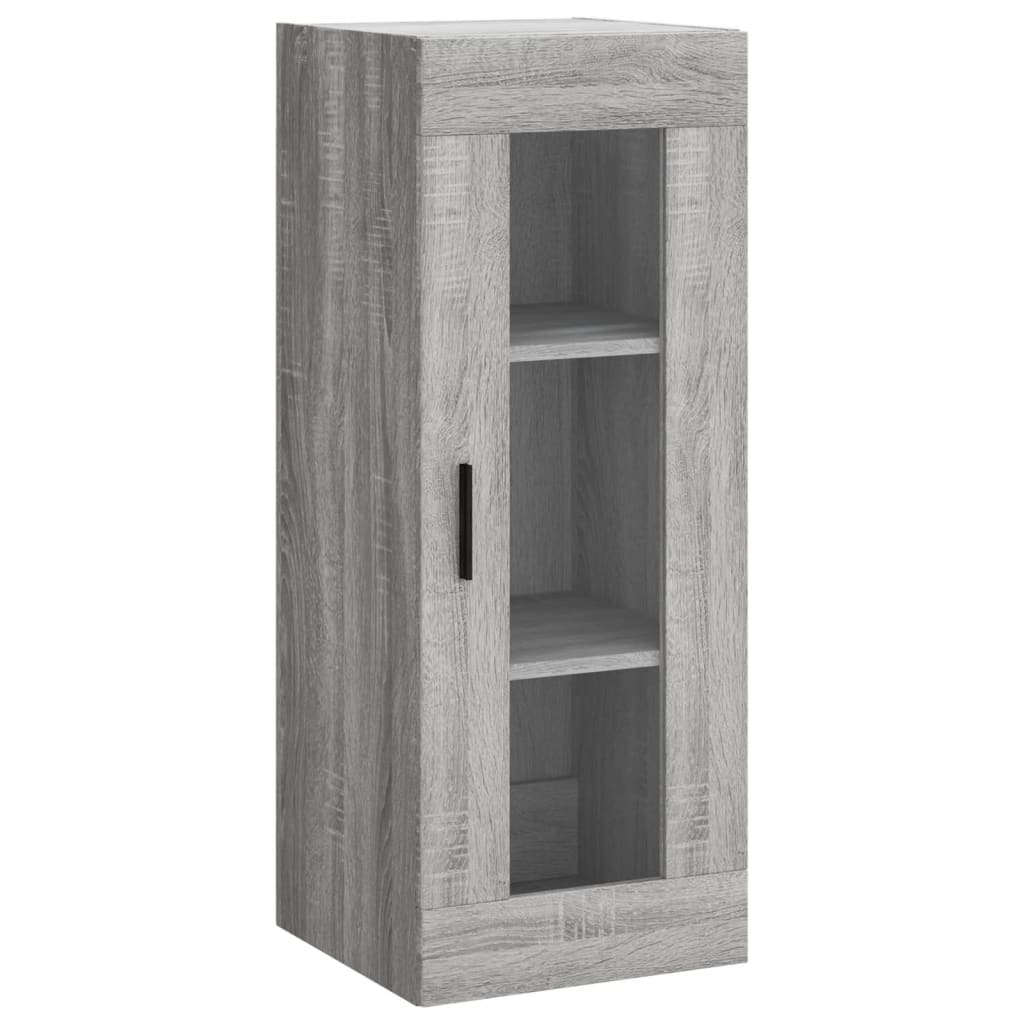 Μπουφές Sonoma Γκρι 34,5 x 34 x 180 εκ. από Επεξεργασμένο Ξύλο