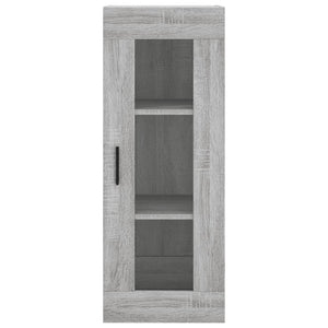 Μπουφές Sonoma Γκρι 34,5 x 34 x 180 εκ. από Επεξεργασμένο Ξύλο