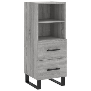 Μπουφές Sonoma Γκρι 34,5 x 34 x 180 εκ. από Επεξεργασμένο Ξύλο