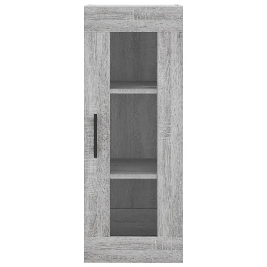 Μπουφές Sonoma Γκρι 34,5 x 34 x 180 εκ. από Επεξεργασμένο Ξύλο