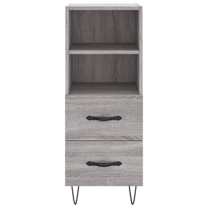 Μπουφές Sonoma Γκρι 34,5 x 34 x 180 εκ. από Επεξεργασμένο Ξύλο