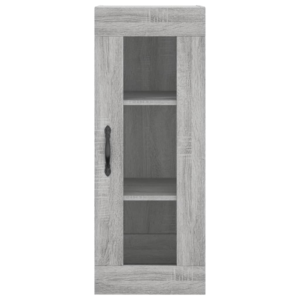 Μπουφές Sonoma Γκρι 34,5 x 34 x 180 εκ. από Επεξεργασμένο Ξύλο