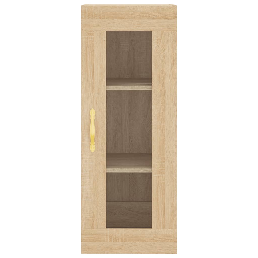 Μπουφές Sonoma δρυς 34,5 x 34 x 180 εκ. από Επεξεργασμένο Ξύλο