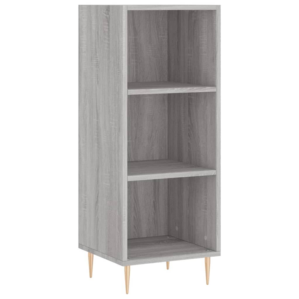 Μπουφές Sonoma Γκρι 34,5 x 34 x 180 εκ. από Επεξεργασμένο Ξύλο