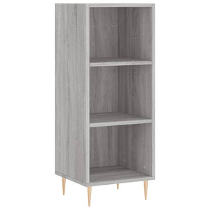Μπουφές Sonoma Γκρι 34,5 x 34 x 180 εκ. από Επεξεργασμένο Ξύλο