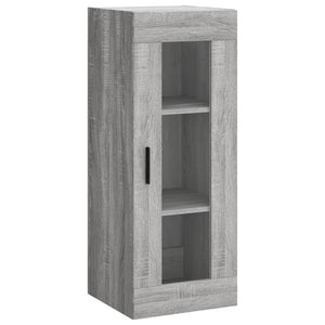 Μπουφές Sonoma Γκρι 34,5 x 34 x 180 εκ. από Επεξεργασμένο Ξύλο