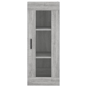 Μπουφές Sonoma Γκρι 34,5 x 34 x 180 εκ. από Επεξεργασμένο Ξύλο