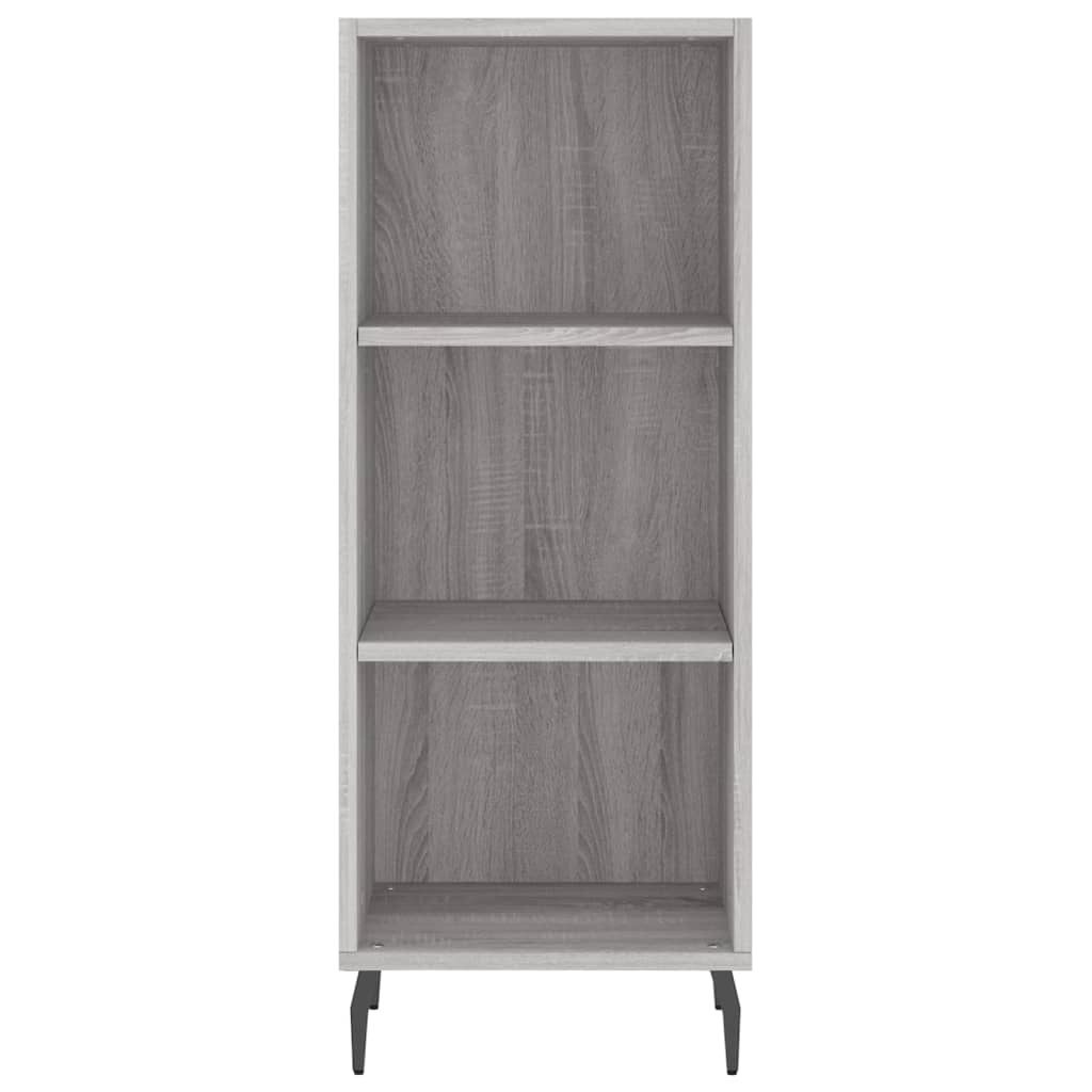 Μπουφές Sonoma Γκρι 34,5 x 34 x 180 εκ. από Επεξεργασμένο Ξύλο