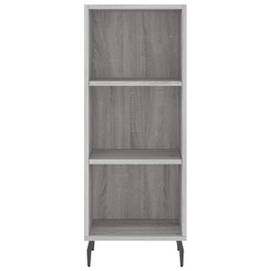 Μπουφές Sonoma Γκρι 34,5 x 34 x 180 εκ. από Επεξεργασμένο Ξύλο