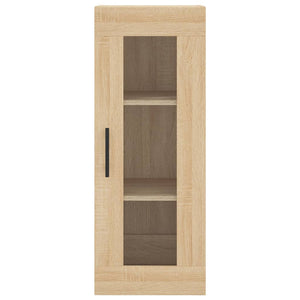 Μπουφές Sonoma δρυς 34,5 x 34 x 180 εκ. από Επεξεργασμένο Ξύλο