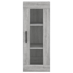 Μπουφές Sonoma Γκρι 34,5 x 34 x 180 εκ. από Επεξεργασμένο Ξύλο