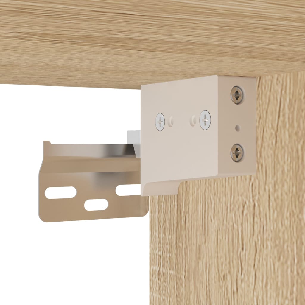 Μπουφές Sonoma δρυς 34,5 x 34 x 180 εκ. από Επεξεργασμένο Ξύλο