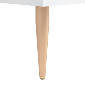 Ντουλάπι Λευκό 34,5 x 34 x 180 εκ. από Επεξεργασμένο Ξύλο - Pakobazaar