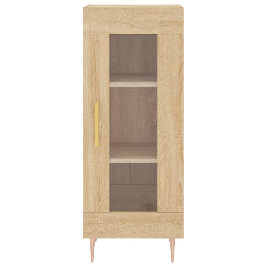 Μπουφές Sonoma δρυς 34,5 x 34 x 180 εκ. από Επεξεργασμένο Ξύλο