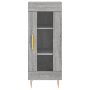 Μπουφές Sonoma Γκρι 34,5 x 34 x 180 εκ. από Επεξεργασμένο Ξύλο
