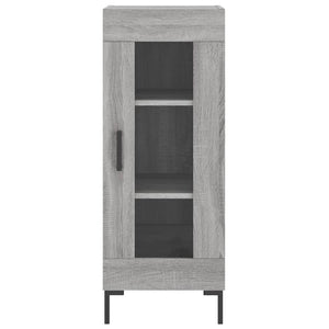 Μπουφές Sonoma Γκρι 34,5 x 34 x 180 εκ. από Επεξεργασμένο Ξύλο