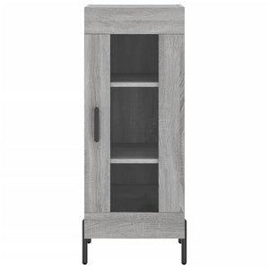 Μπουφές Sonoma Γκρι 34,5 x 34 x 180 εκ. από Επεξεργασμένο Ξύλο