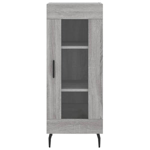 Μπουφές Sonoma Γκρι 34,5 x 34 x 180 εκ. από Επεξεργασμένο Ξύλο