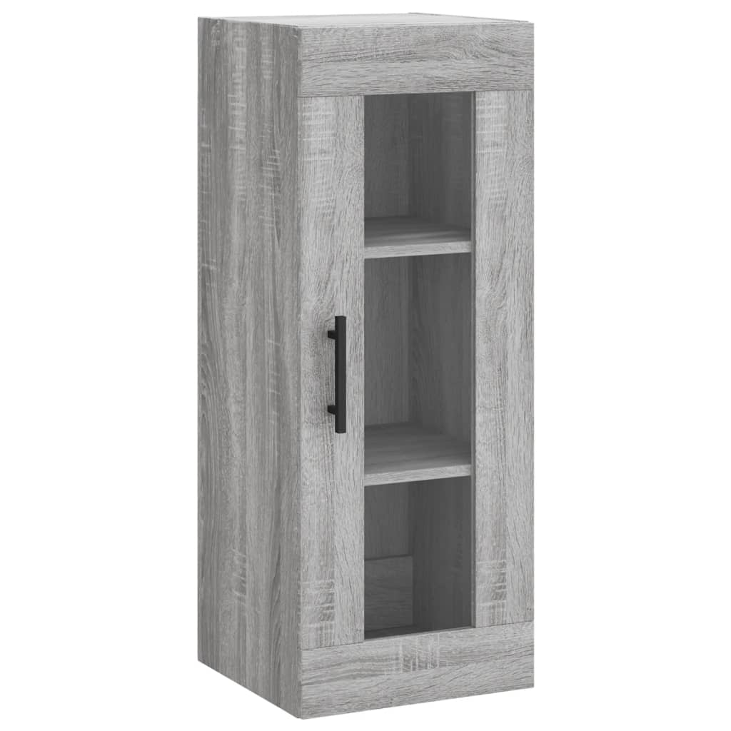 Μπουφές Sonoma Γκρι 34,5 x 34 x 180 εκ. από Επεξεργασμένο Ξύλο - Pakobazaar