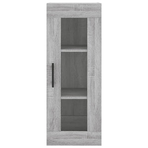 Μπουφές Sonoma Γκρι 34,5 x 34 x 180 εκ. από Επεξεργασμένο Ξύλο - Pakobazaar