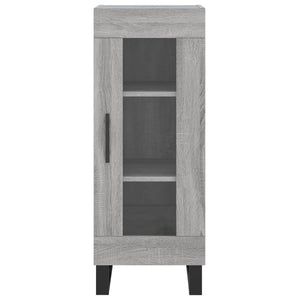 Μπουφές Sonoma Γκρι 34,5 x 34 x 180 εκ. από Επεξεργασμένο Ξύλο - Pakobazaar