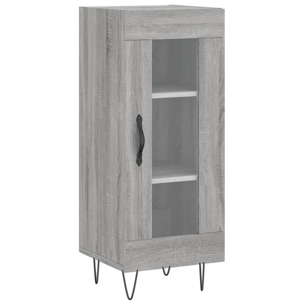 Μπουφές Sonoma Γκρι 34,5 x 34 x 180 εκ. από Επεξεργασμένο Ξύλο