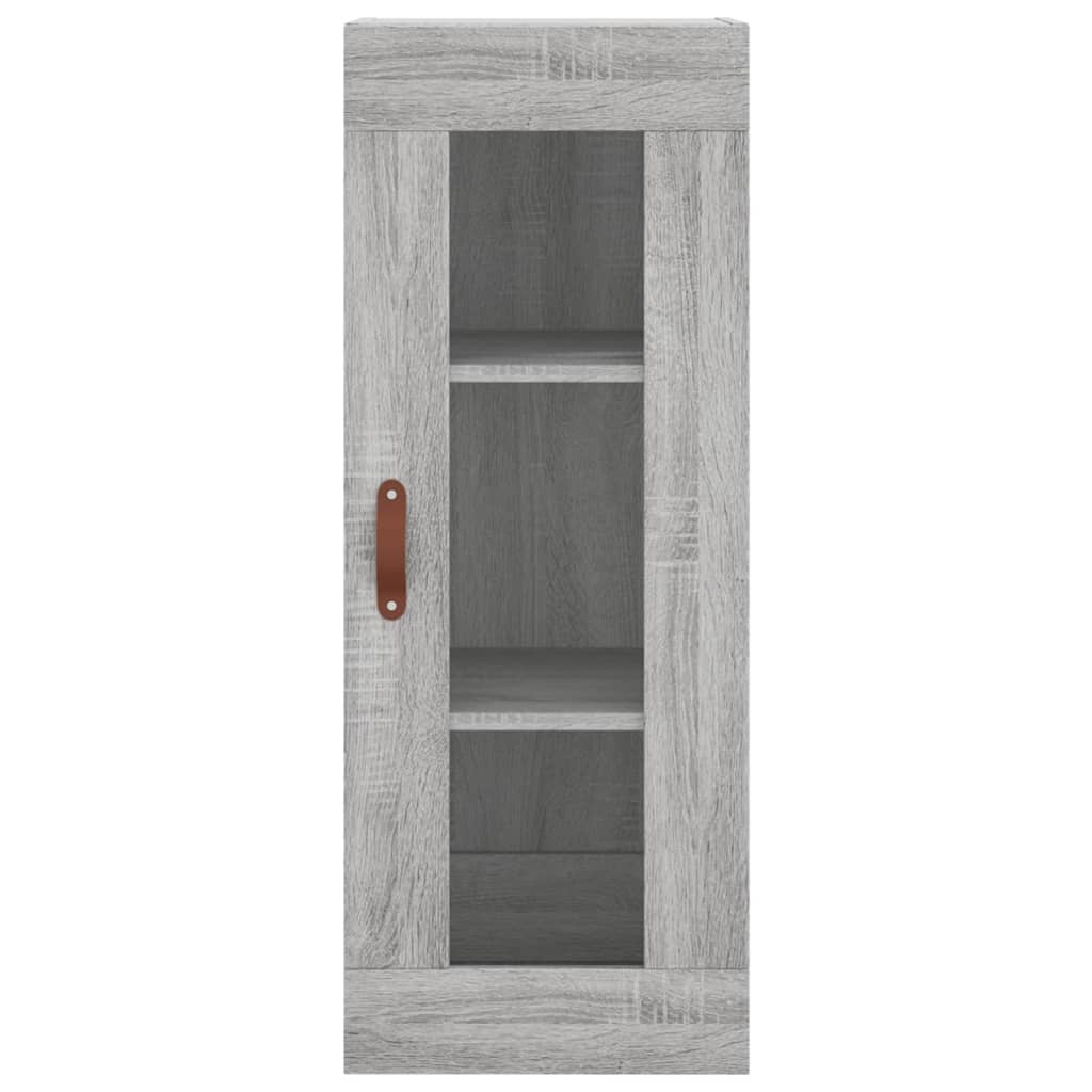 Μπουφές Sonoma Γκρι 34,5 x 34 x 180 εκ. από Επεξεργασμένο Ξύλο