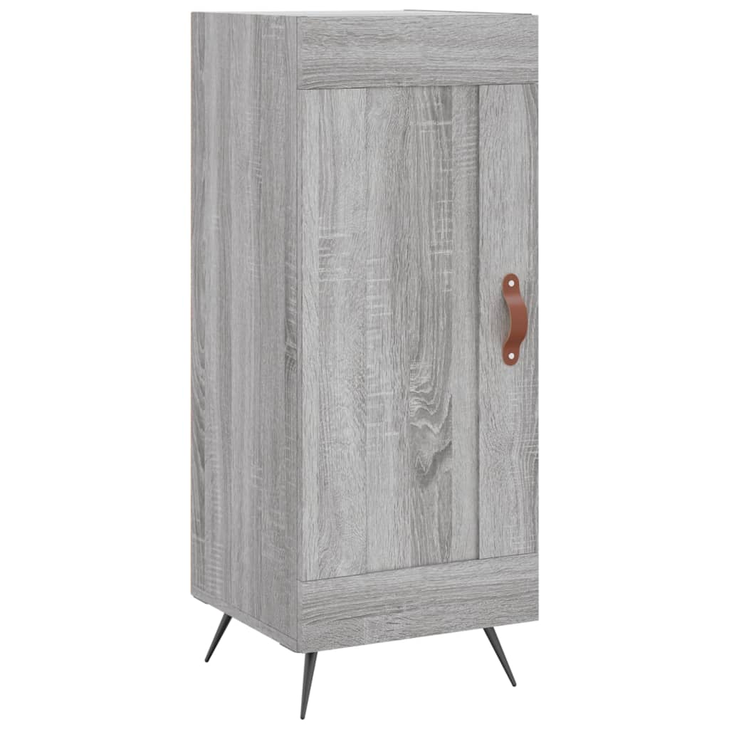 Μπουφές Sonoma Γκρι 34,5 x 34 x 180 εκ. από Επεξεργασμένο Ξύλο