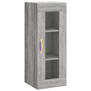 Μπουφές Sonoma Γκρι 34,5 x 34 x 180 εκ. από Επεξεργασμένο Ξύλο - Pakobazaar