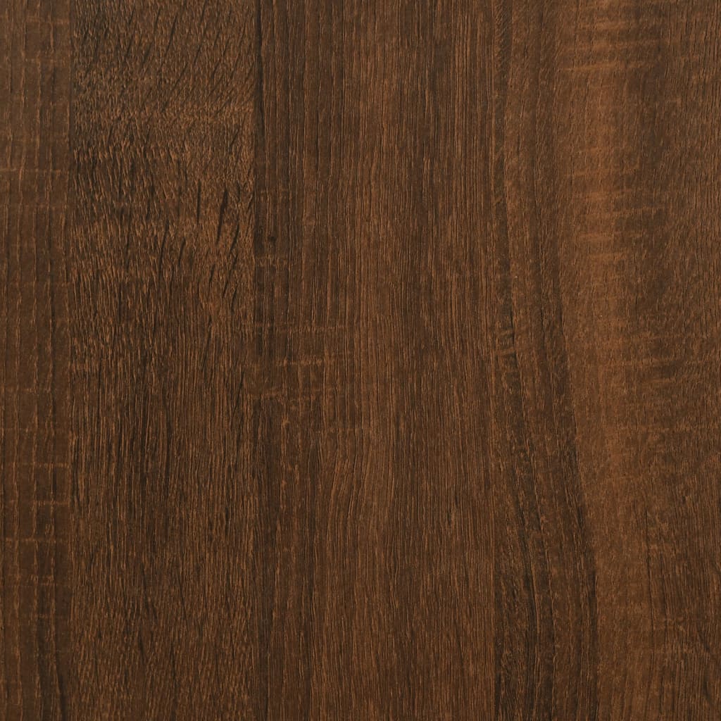 Ντουλάπι Καφέ Δρυς 34,5 x 34 x 180 εκ. από Επεξεργασμένο Ξύλο