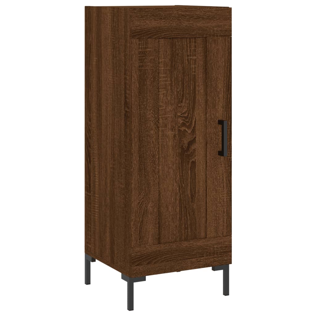 Ντουλάπι Καφέ Δρυς 34,5 x 34 x 180 εκ. από Επεξεργασμένο Ξύλο